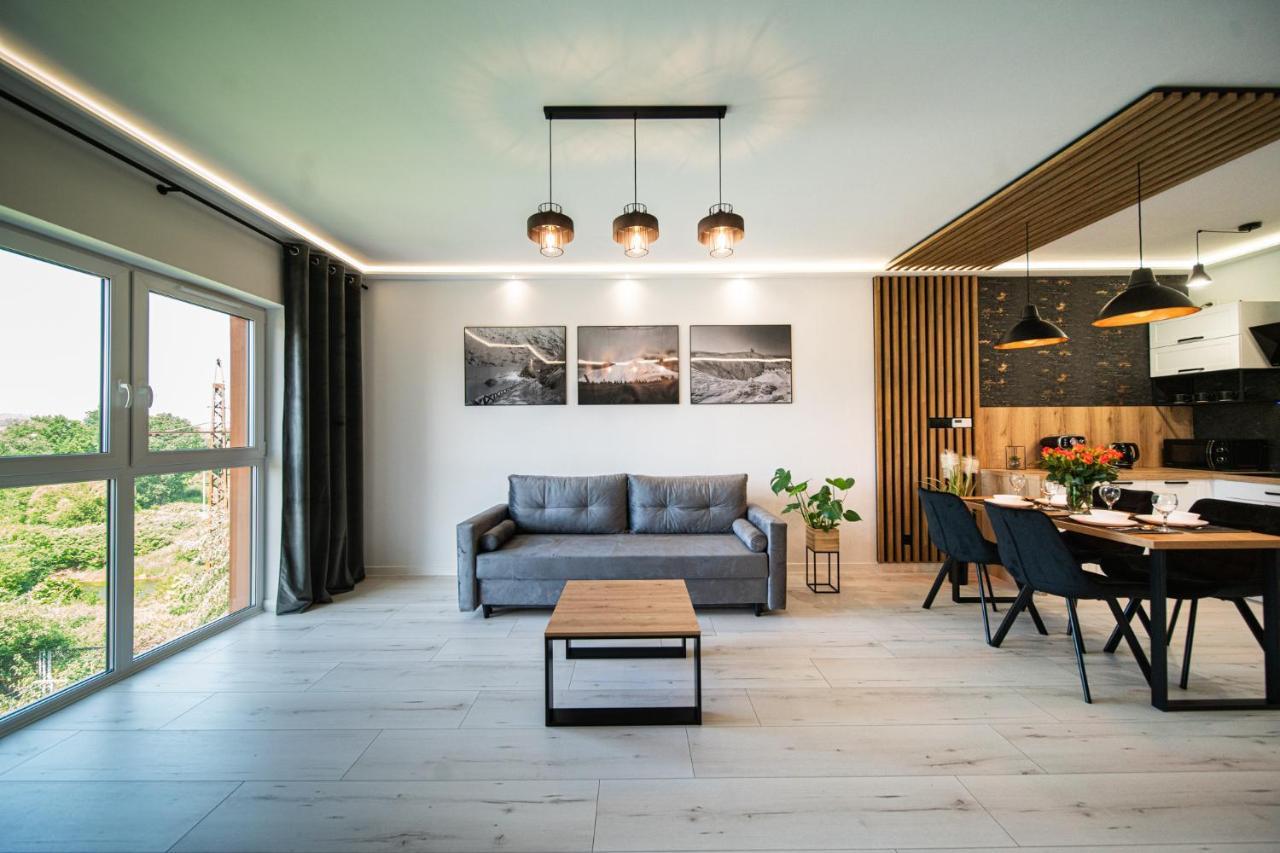 Апартаменты Apartament Duzy Staw Еленя-Гура Экстерьер фото